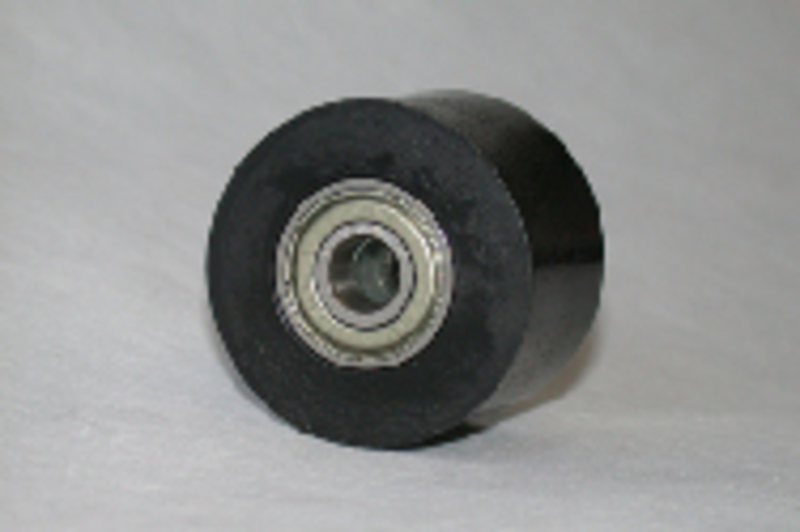 BIHR Chain Roller Ø38mm Black, black