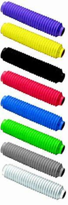 CEMOTO Fork Gaiters Red Ø35mm - 330mm, red