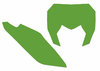 Preview image for Blackbird Plate Stickers Green Sherco SE/SE-F