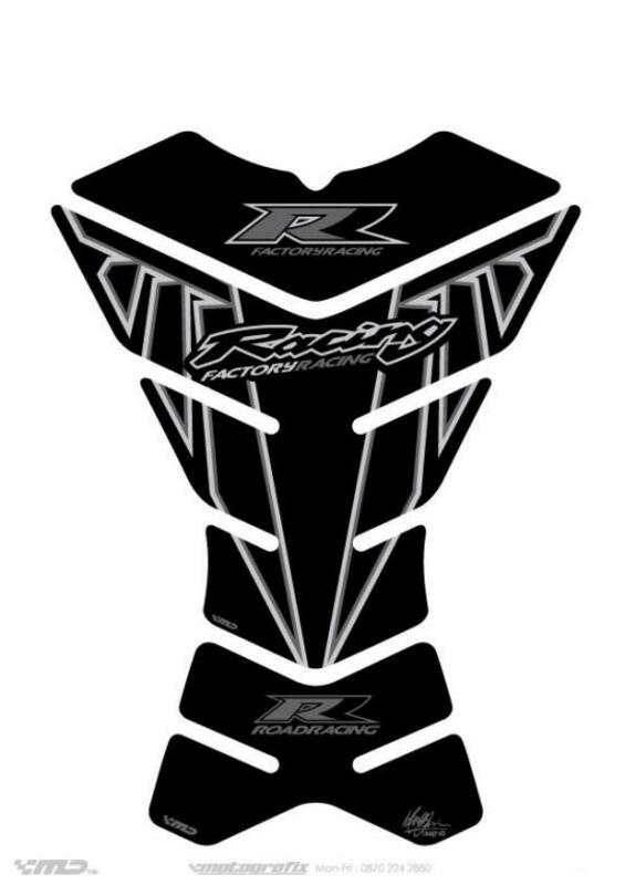 MOTOGRAFIX Tank Pad 3pcs Black Honda, black