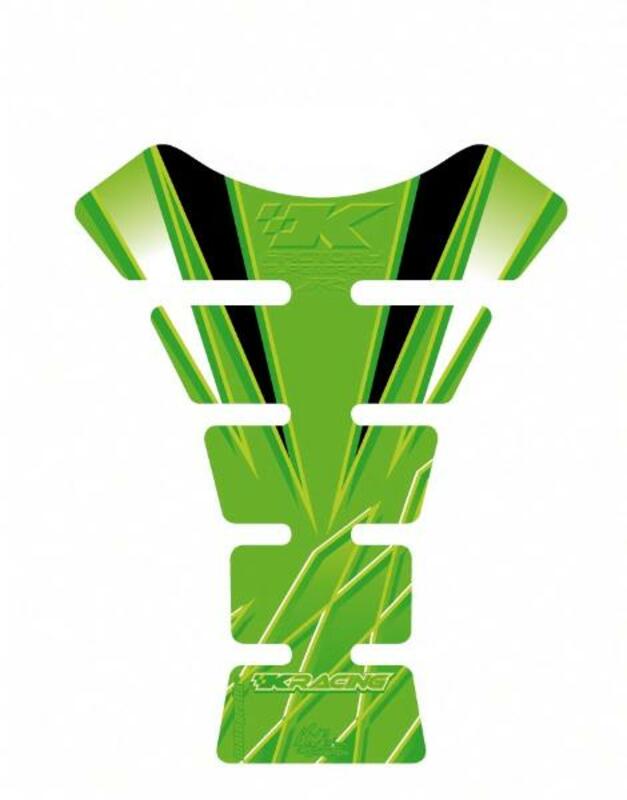 MOTOGRAFIX Tank Pad 1pc Green Kawasaki