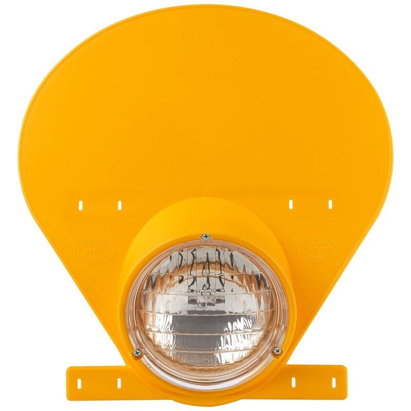 PRESTON PETTY Headlight Plate Halogene Yellow