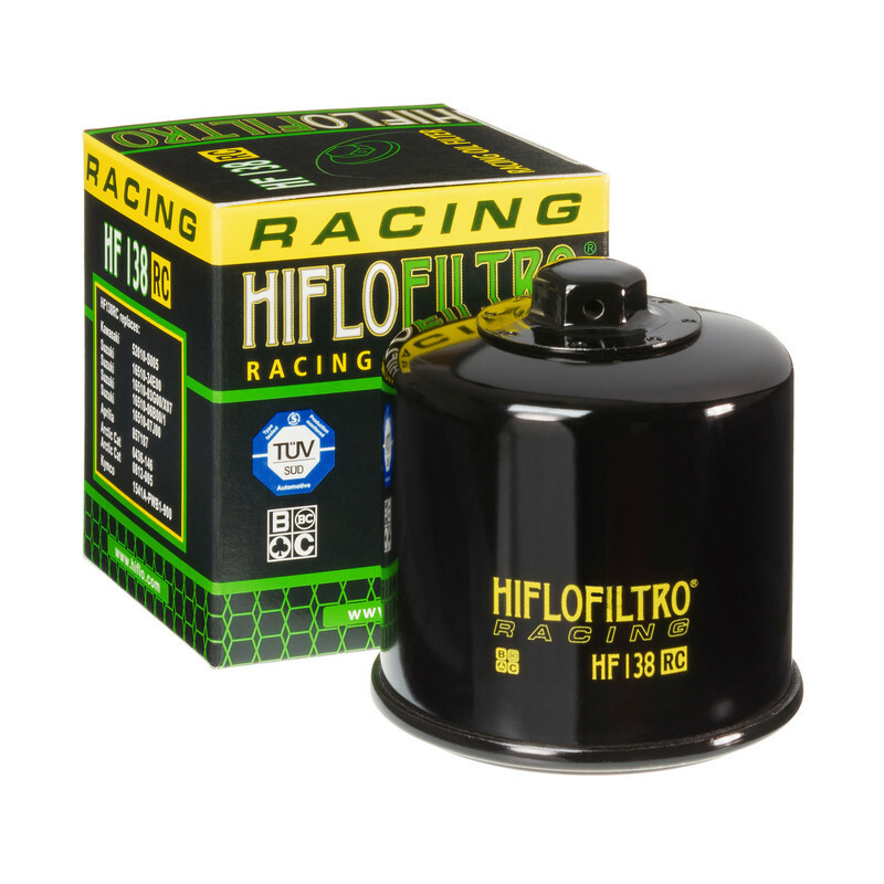 Hiflofiltro Wyścigowy filtr oleju - HF138RC