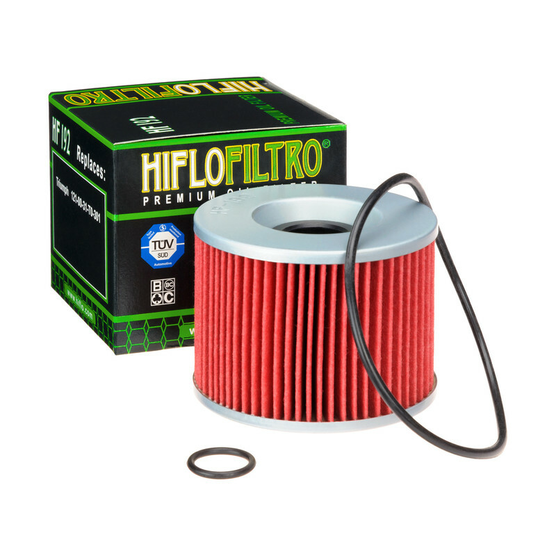 HIFLOFILTRO Oil Filter - HF192 Triumph, Size 80 mm, Size 80 mm