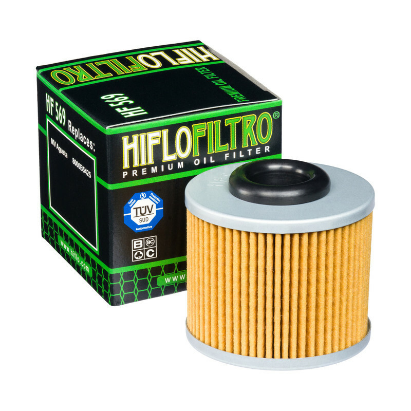 Hiflofiltro Filtro de aceite - HF569 MV Agusta