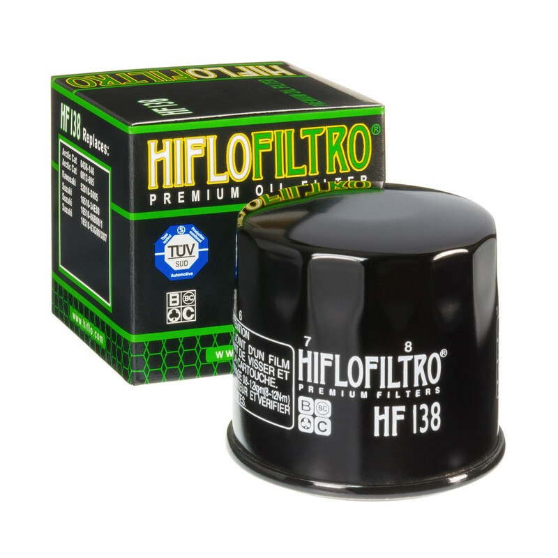 Hiflofiltro Масляный фильтр Глянцевый Черный - HF138