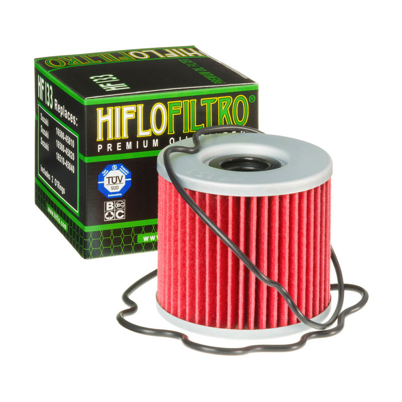 HIFLOFILTRO Oil Filter - HF133, Size 80 mm, Size 80 mm