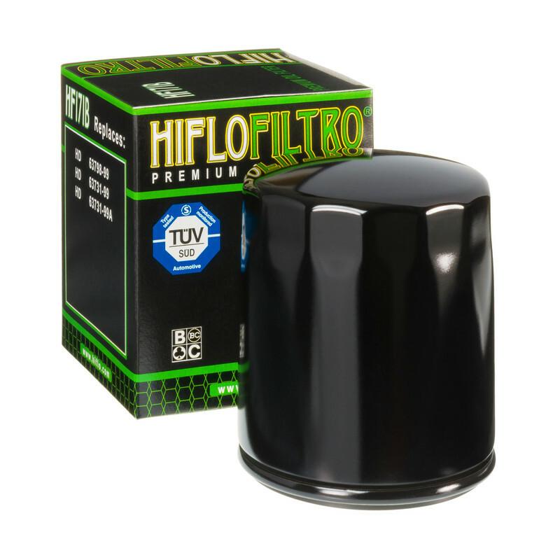 Hiflofiltro 오일 필터 글로시 블랙 - HF171B
