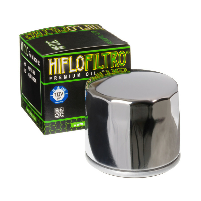 HIFLOFILTRO Oil Filter Chrome - HF172C