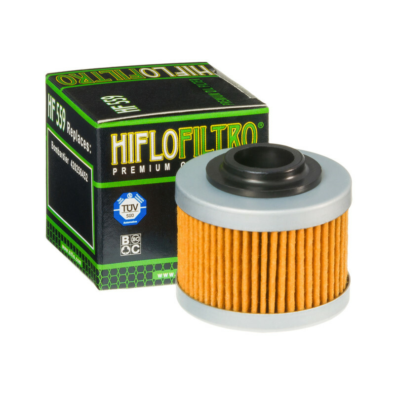 HIFLOFILTRO Oil Filter - HF559, Size 43 mm, Size 43 mm
