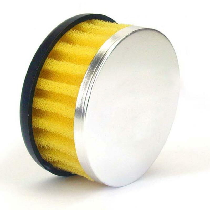 V PARTS Air Filter Straight Ø28mm Yellow - 1150030, yellow