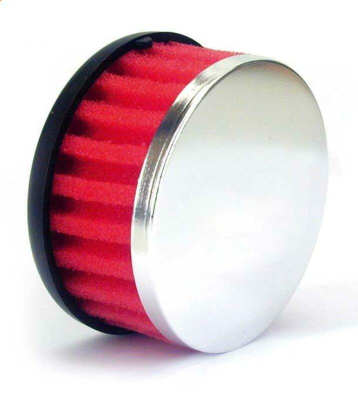 V PARTS Air Filter Straight Ø28mm Red - 1150031, red