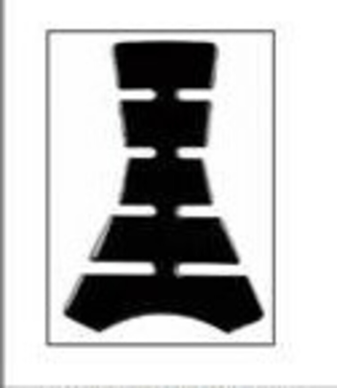 V PARTS BIHR Tank Pad Large Black, black