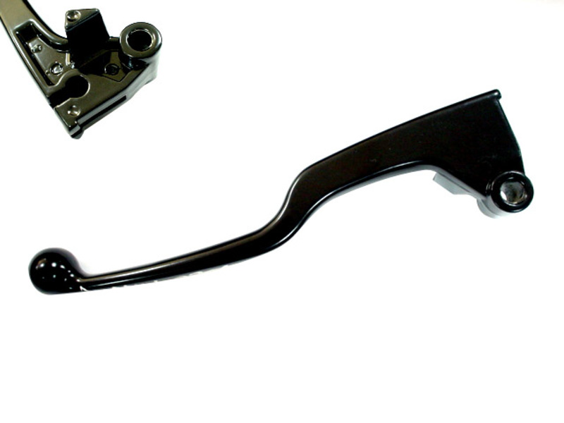 V PARTS OEM Type Casted Aluminium Clutch Lever Black Kawasaki Ninja 300, black