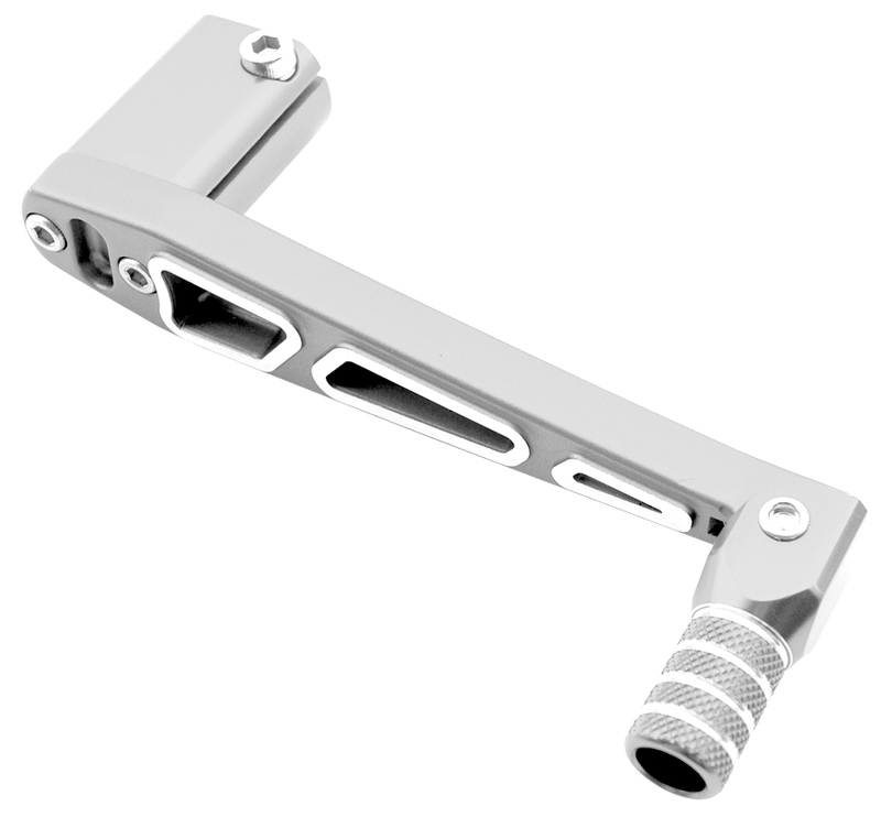 V PARTS Shift Lever Aluminium Grey Derbi, Size 190 cm, grey, Size 190 cm