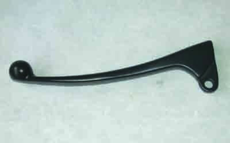 BIHR Clutch Lever OE Type Casted Aluminium Black Honda, black