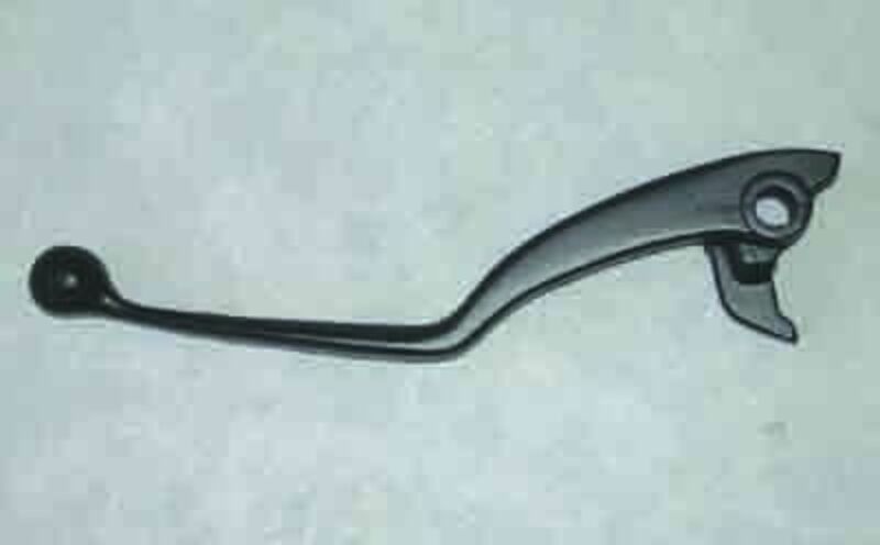 V PARTS OEM Type Casted Aluminium Clutch Lever Black Yamaha Rd 350 Lc, black