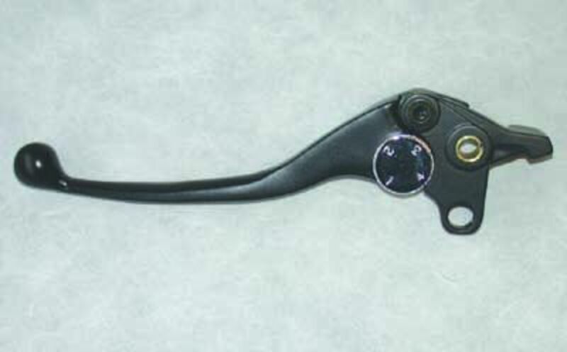 V PARTS OEM Type Casted Aluminium Clutch Lever Black Kawasaki Zx-7R, black