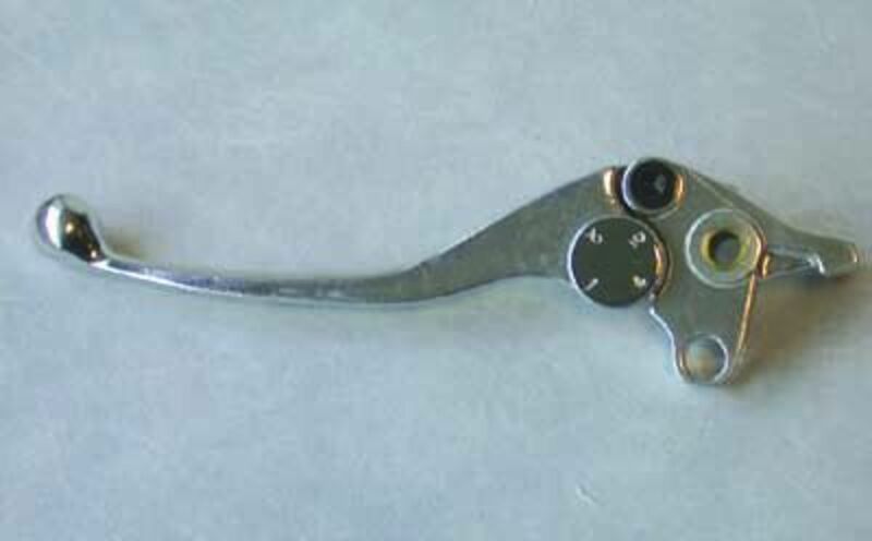 V PARTS OEM Type Casted Aluminium Clutch Lever Polished Kawasaki Vn 1500 Classic, Size 300 mm, Size 300 mm