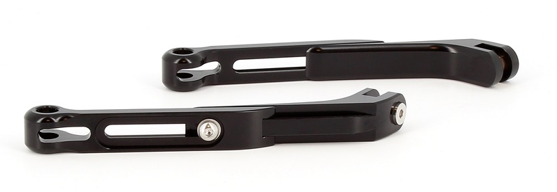 V PARTS V-PARTS Lever Lenght Adjuster Kit Black by Pair, black