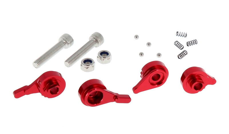 V PARTS V-PARTS Lever Bolts Kit Red, black, Size 65 mm, black, Size 65 mm