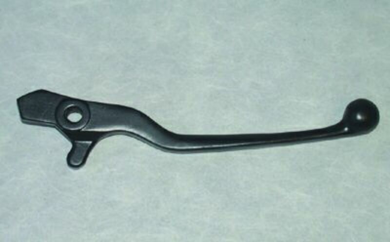 BIHR Brake Lever OE Type Casted Aluminium Black Kawasaki KLR600, black