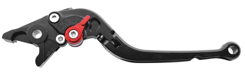 V PARTS OEM Type Casted Aluminium Brake Lever Black Triumph, black