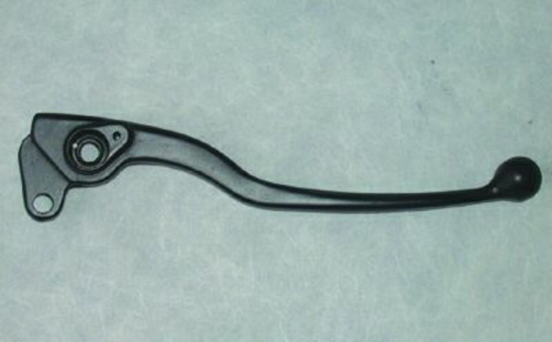 BIHR Front Brake Lever OE Type Casted Aluminium Black Yamaha YFS200 Blaster, black