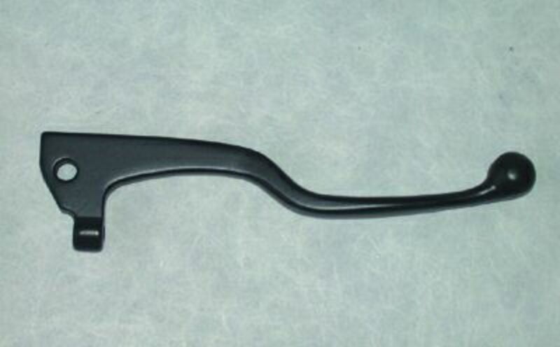 BIHR Front Brake Lever OE Type Casted Aluminium Black Yamaha, black