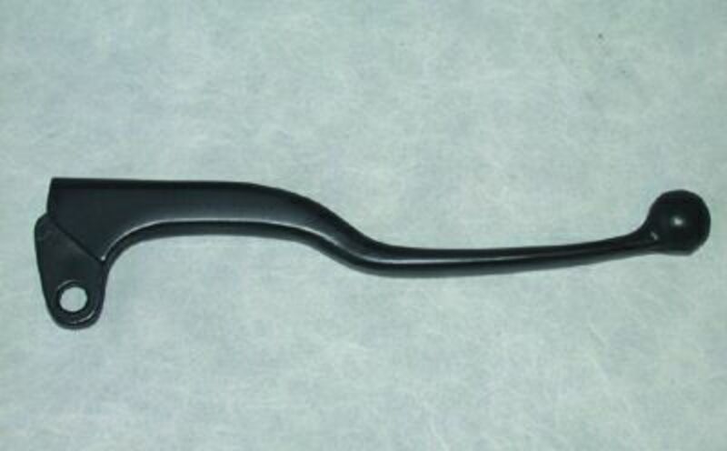 BIHR Front Brake Lever OE Type Casted Aluminium Black Yamaha YFS200 Blaster, black
