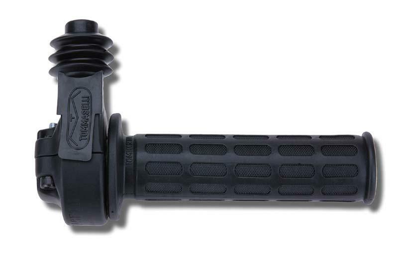 DOMINO Daytona Domino throttle handle black for two-cylinder, black