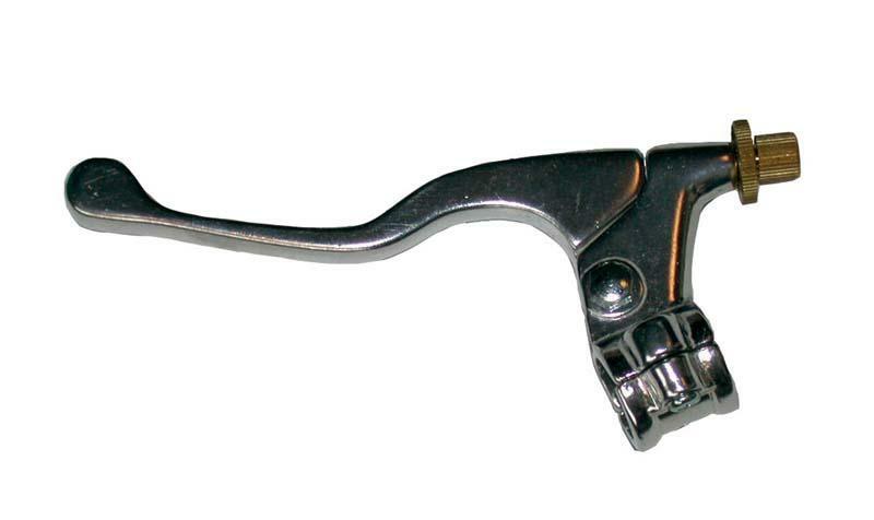 BIHR Short Clutch Lever + Perch Casted Aluminium Polished Universal, Size 300 mm, Size 300 mm