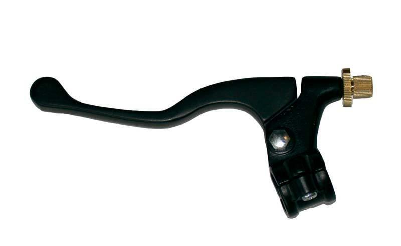 BIHR Short Clutch Lever + Perch Casted Aluminium Black Universal, black