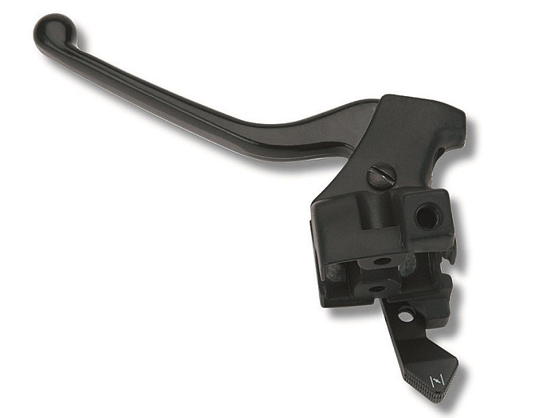 DOMINO Complete Clutch Lever + Starter Black, black