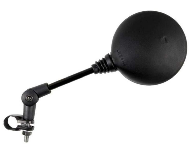 V Parts Unisex Black Mirror Universal M8/125 116Mm - (1Pc)
