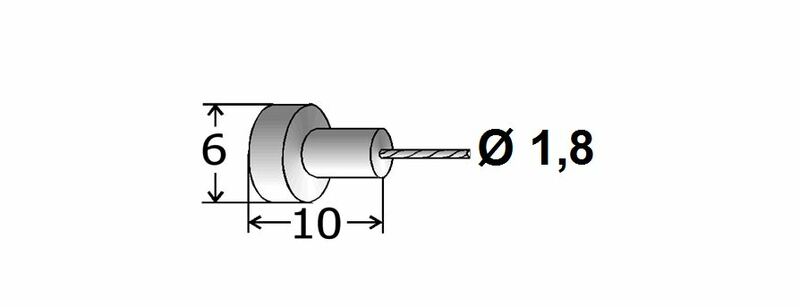 TRANSFIL Adaptable Brake Cable - 2,25m