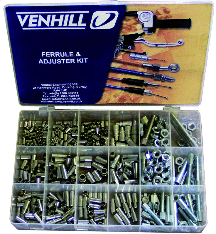 VENHILL ボックスアクセサリーケーブル - 459本 ゴム製保護