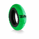 Bihr Home Track EVO2 Neumático Regulado Automático Calentador de Neumáticos Delantero 120 / Trasero 180-200mm Verde