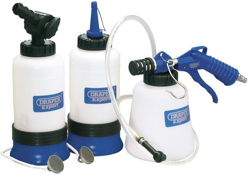 DRAPER Pneumatic Brake Bleeder w/ Magnetic Base