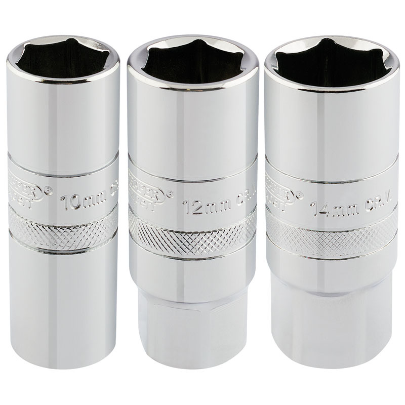 DRAPER 1/2'' Set of 3 Spark Plug Sockets