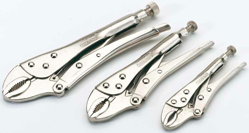 DRAPER Grip pliers set - 3 pieces