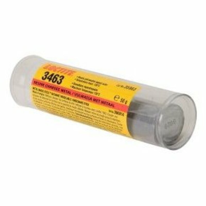 LOCTITE 3463 Epoxy Resin Bi-Component Steel - 25g Stick, black, black