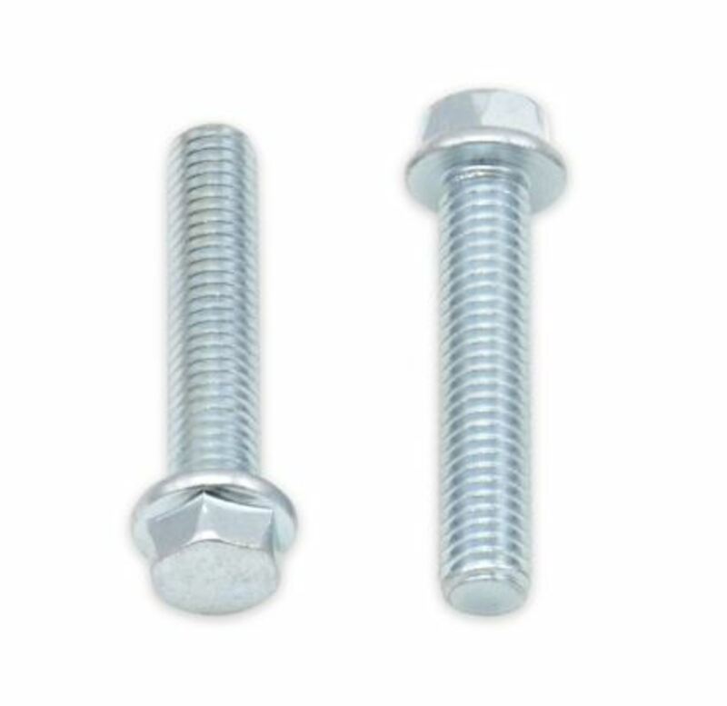 Bolt Hekskanthodeflens skrue 8mm M6x1x30mm 10 stykker