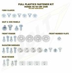 Bolt Kit completo de parafuso de plástico Honda CR125/250
