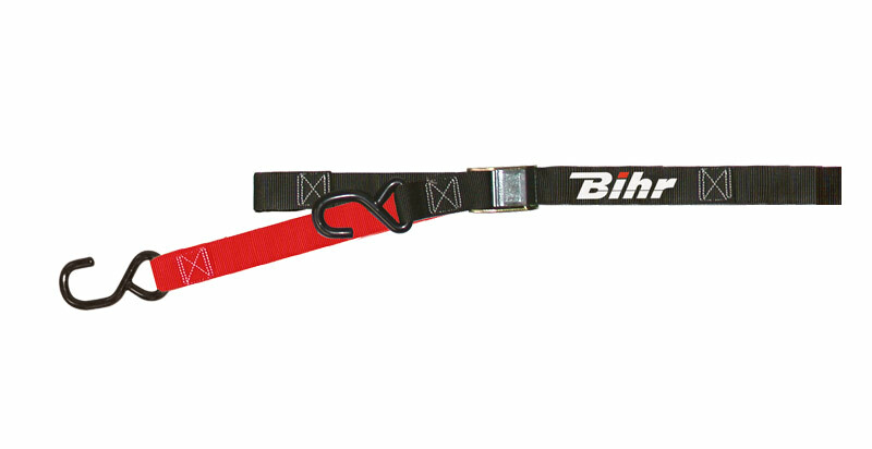 BIHR Bicolor Loop Straps Black/Red, black