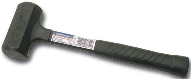 DRAPER Dead Blow Mallet Monobloc Ø51,5mm 1kg