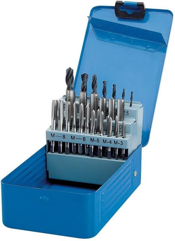 DRAPER Metric Tap and HSS Drill Set 28pcs