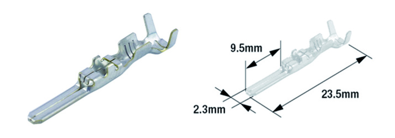 TOURMAX Electrical Male Terminal Pin Type 090 (FRW)