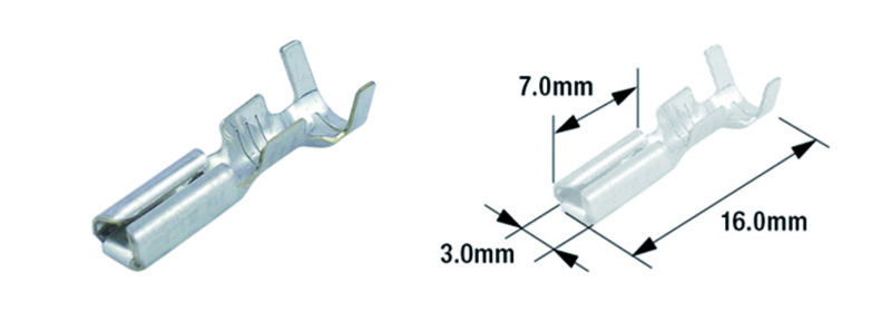 TOURMAX Electrical Female Terminal Pin Type 090 (FRW)