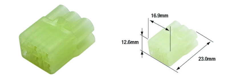 TOURMAX Electrical Male Coupler Waterproof Type 090 (FRSH), Size 105 cm, Size 105 cm